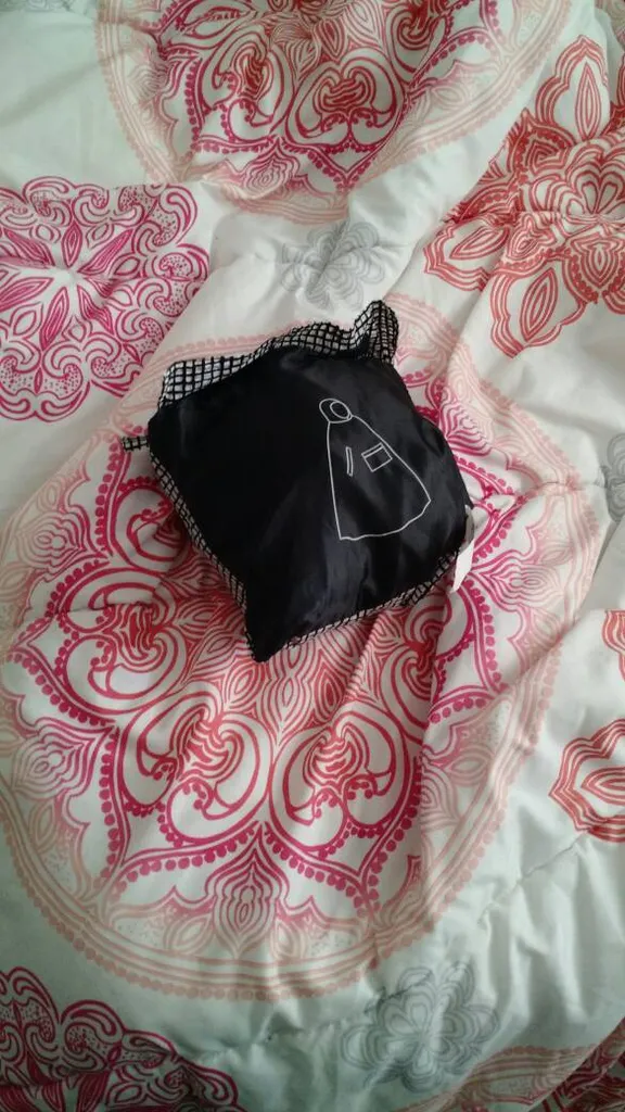 Ikea Rain Poncho That Folds Into A Bag photo 1
