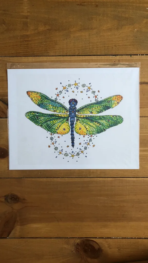 8”x10” “Starfly” Print photo 1
