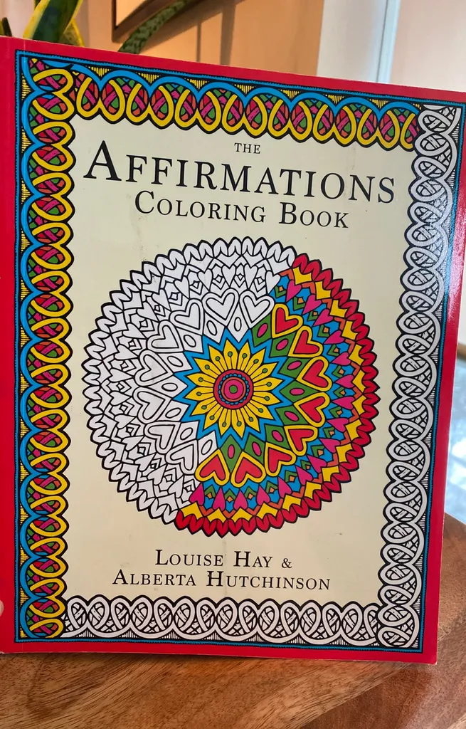 The Affirmations Coloring Book - Louise Hay photo 1