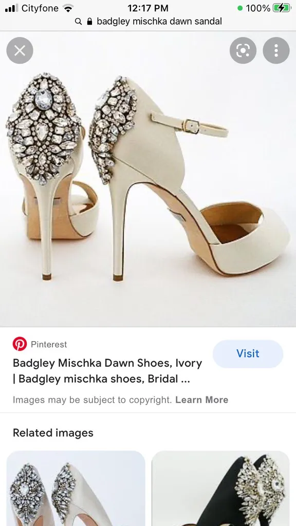 Mischka Badgley Wedding Shoes photo 1