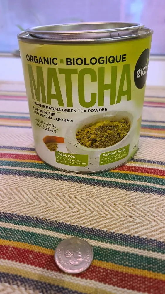 Matcha Tea Powder- 3/4 Full photo 1