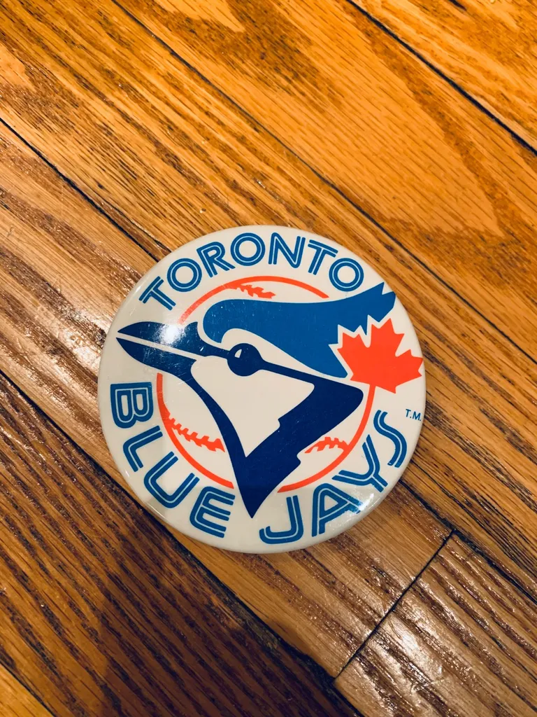 Vintage Toronto Blue Jays Button (80s?) photo 1