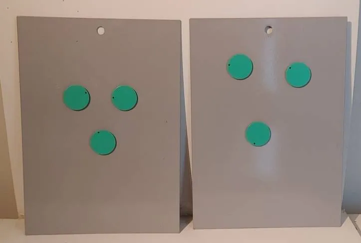 2x Grey Magnetic Board photo 1