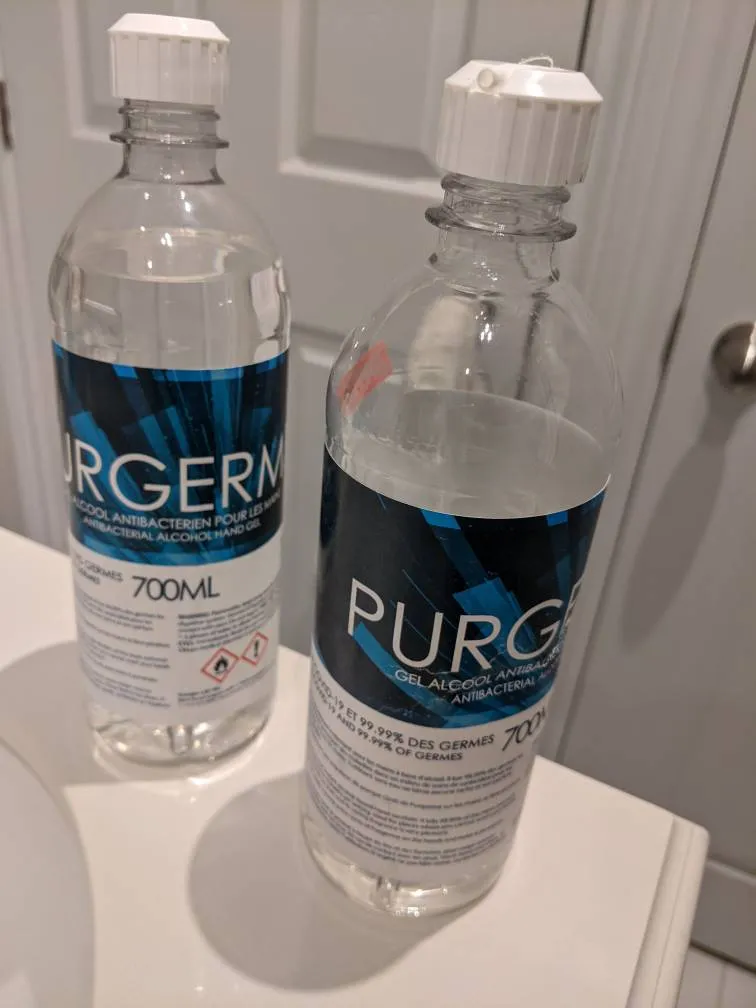 2 Bottles Of Hand Sanitizer photo 1