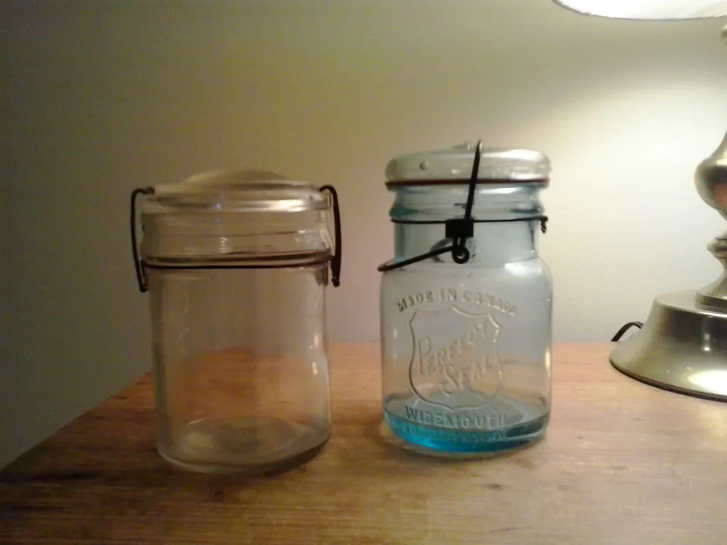 old-timey jars photo 1