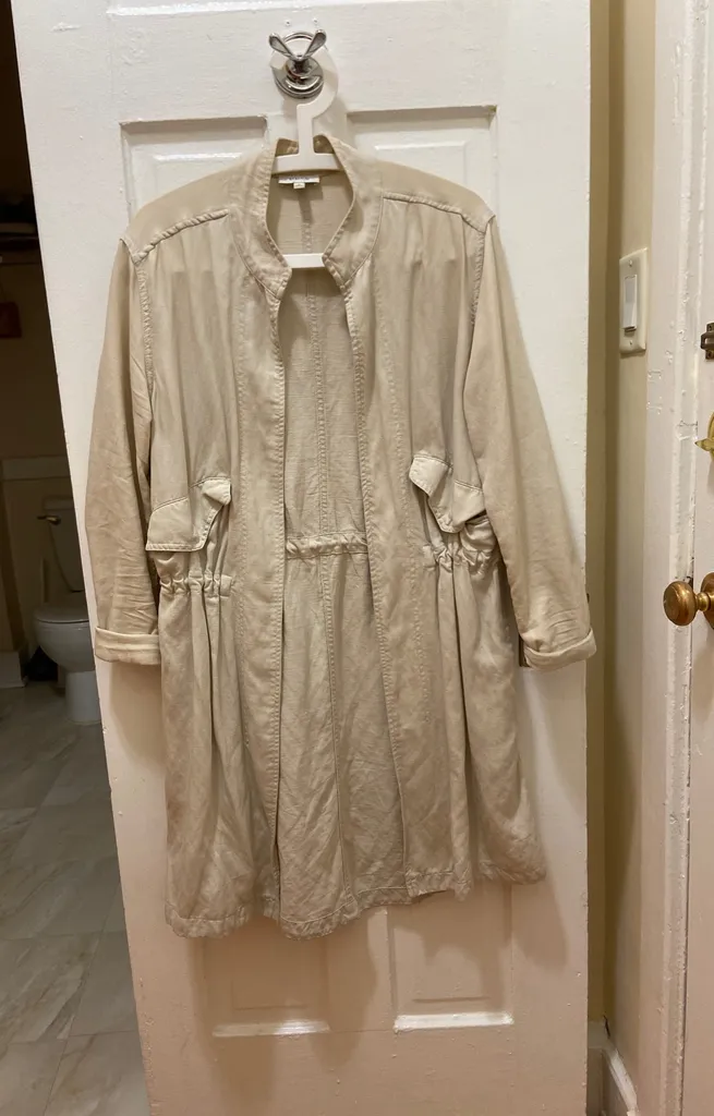 Babaton Light Cream Coat photo 1