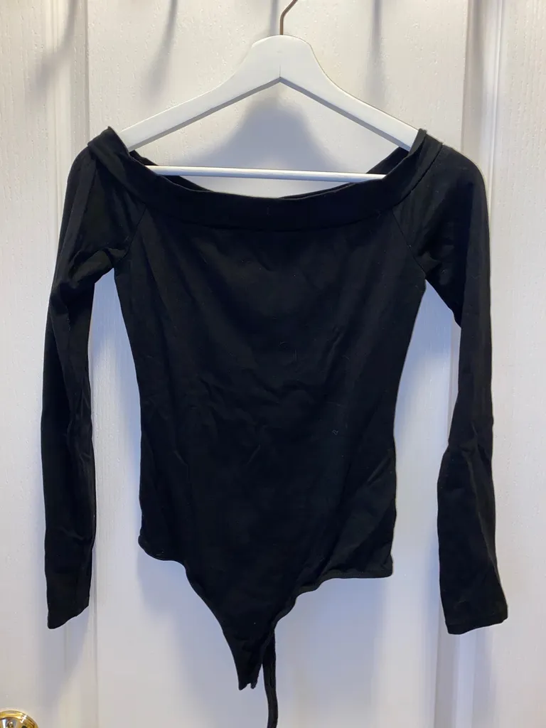 GUESS Off the Shoulder Bodysuit photo 1