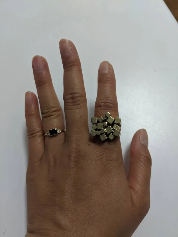 Jewel Mint Costume/Statement Ring photo 1