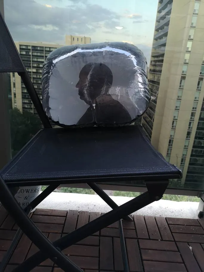 FREE Inflatable Hitchcock Pillow photo 1
