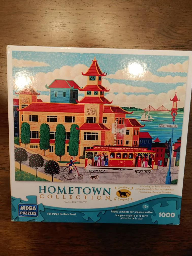1000 Piece Puzzle, San Francisco Scene photo 1