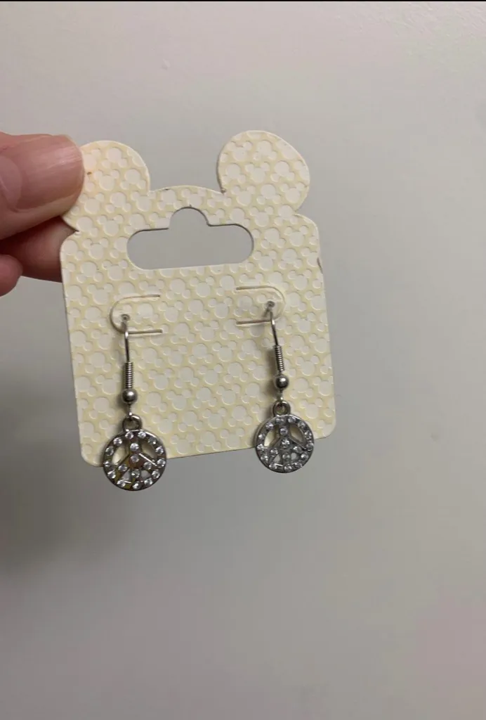 Peace Sign Earrings photo 1