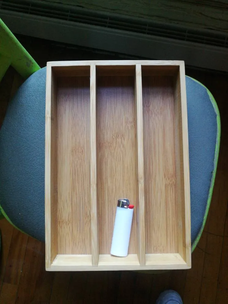 Bamboo Drawer Organizer photo 1