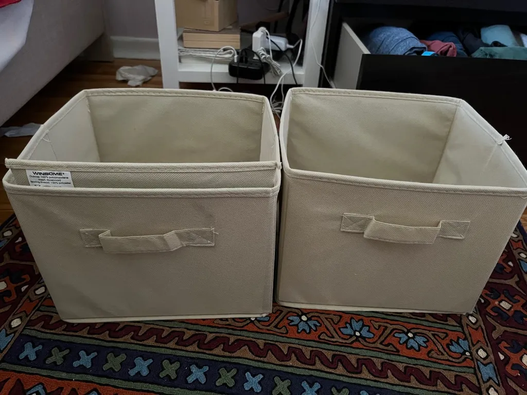 THREE Storage Boxes photo 1