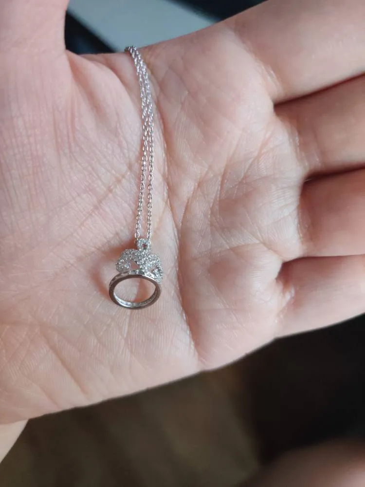 Charmed Aroma Silver Necklace photo 1