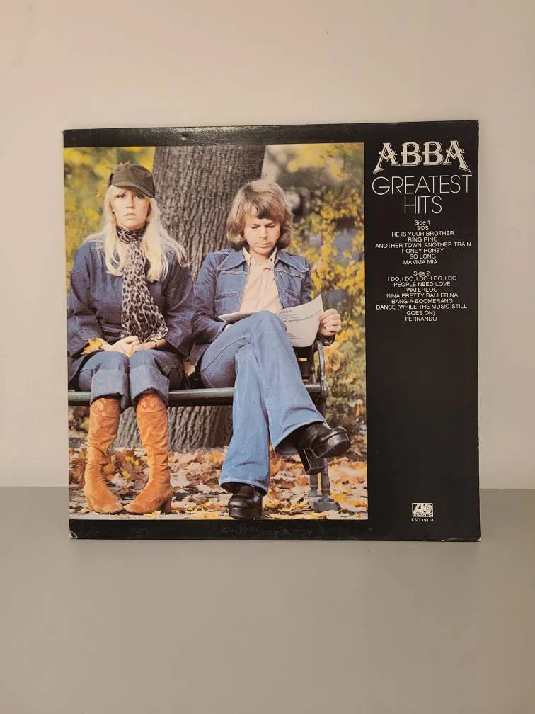 ABBA - Greatest Hits 12" Vintage Vinyl Record photo 1