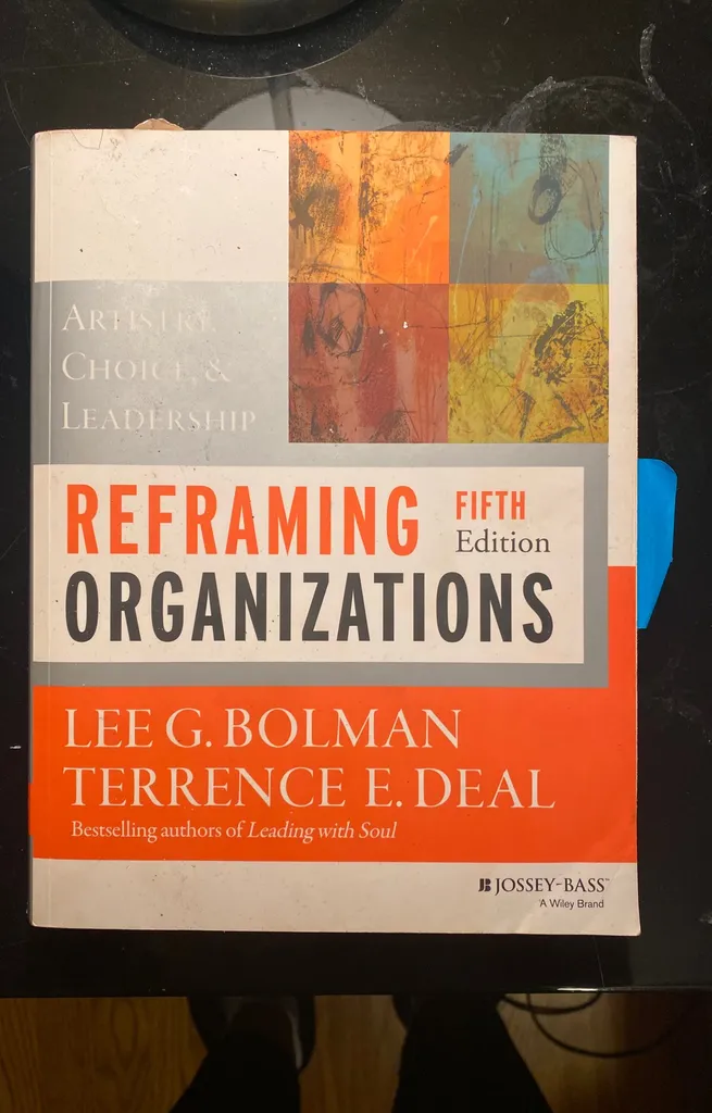 Reframing Organizations photo 1