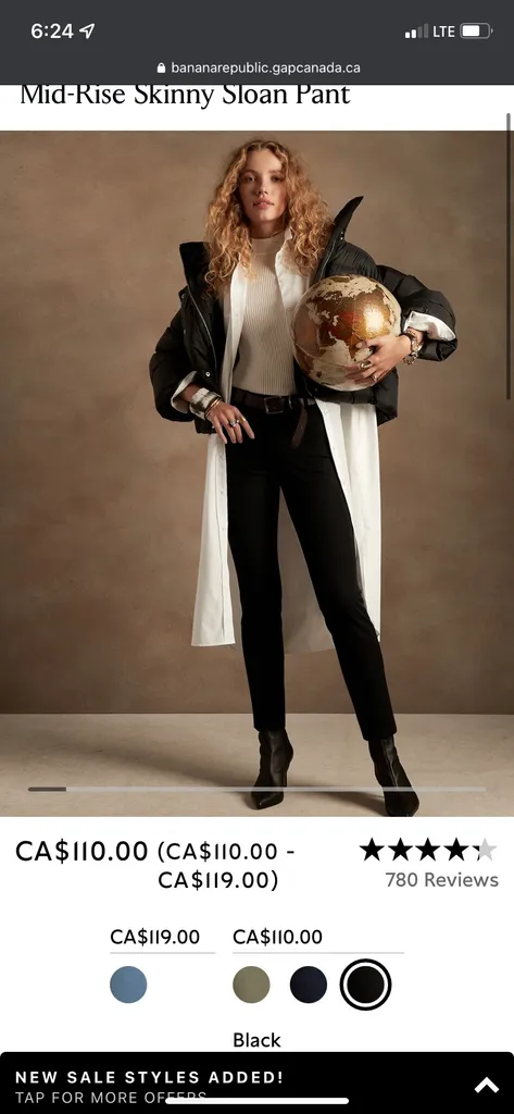 Banana Republic Sloan Pant photo 1