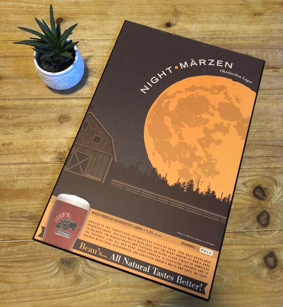 Beau Brewery Poster Frame - Night photo 1