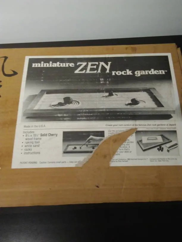 Mini Zen Rock Garden photo 1