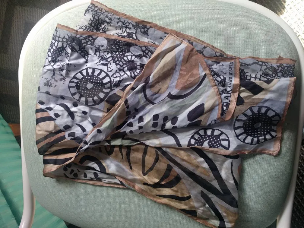 Anne Klein Silk Scarf photo 1