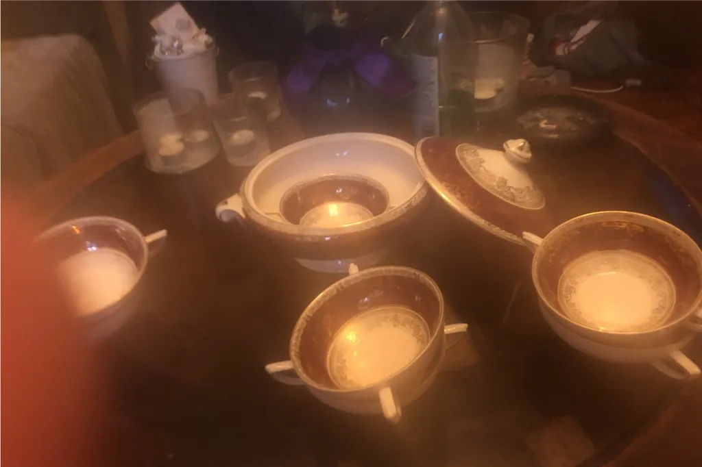 Vintage Royal Windsor china set photo 1