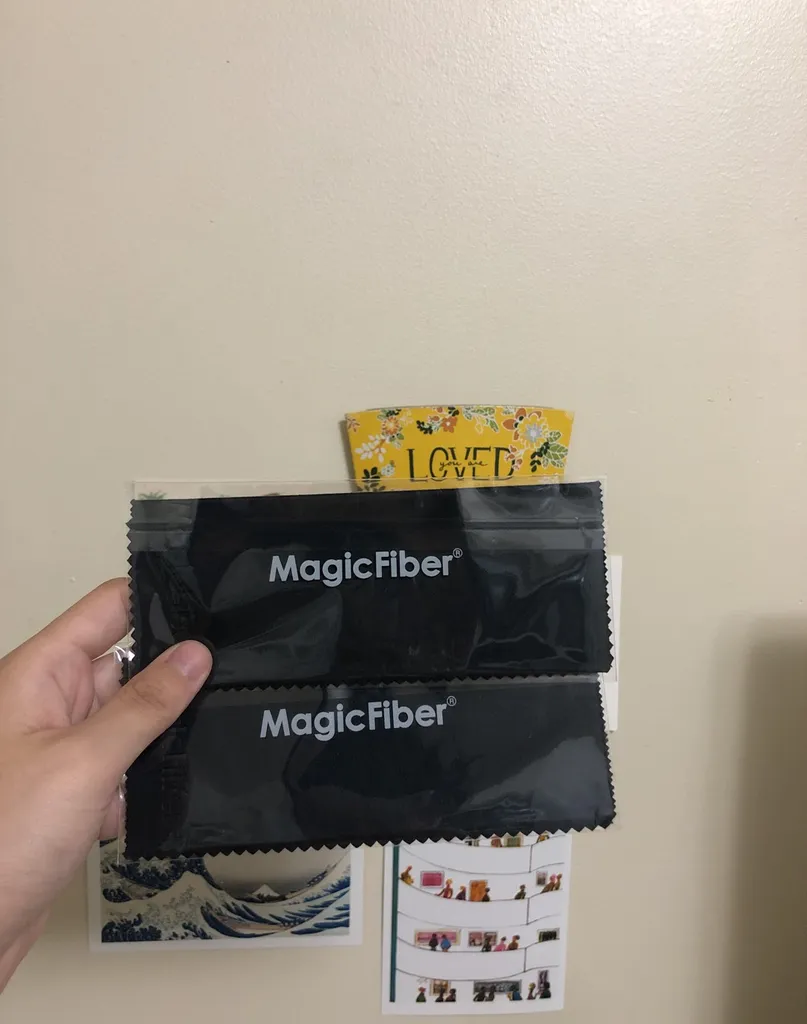 FREE : magic fiber wipes photo 1