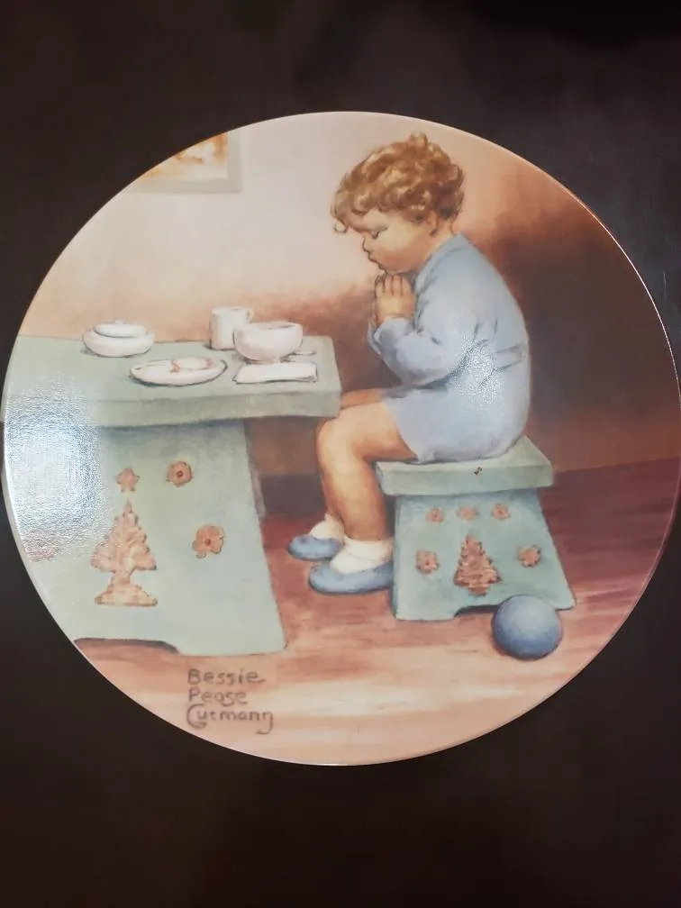 Thank You God Collectors Plate photo 1