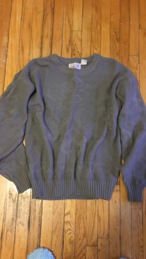 Cozy Light Brown Retro Sweater photo 1