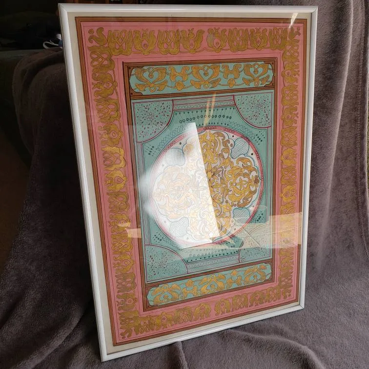 Beautiful Hand-drawn Artwork Of Eastern Stylings. photo 1