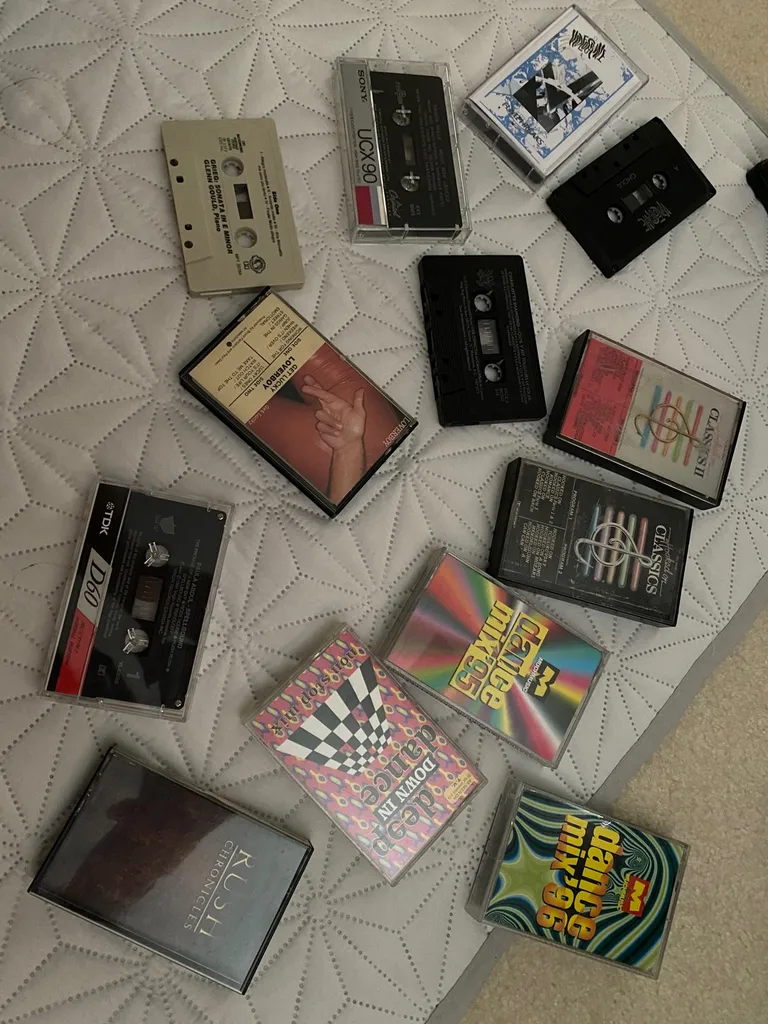 13 cassette tapes, all are official authentic releases, not r... photo 1