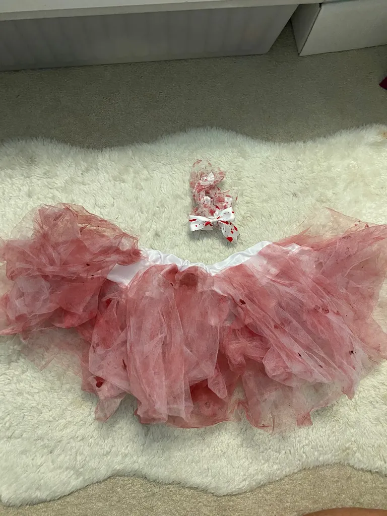 Hot Topic Bloody Tutu & Scrunchie photo 1