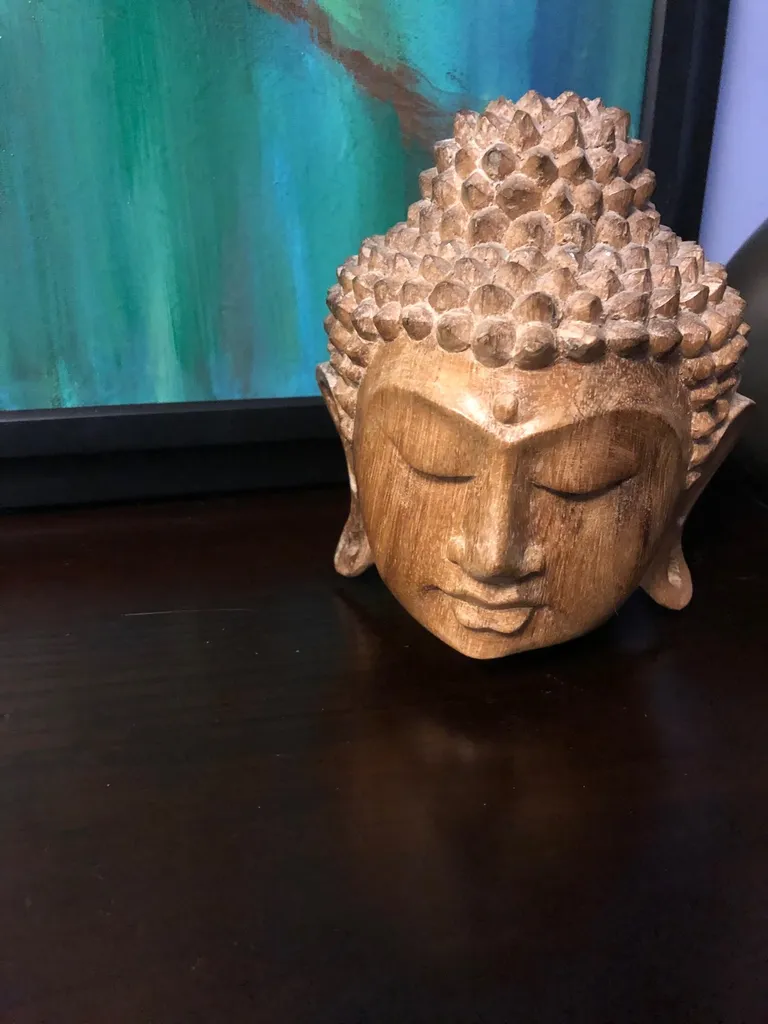 Wooden Buddha photo 1