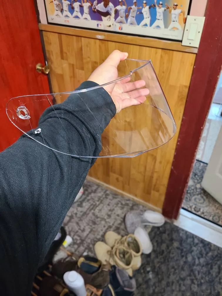 Pin Lock Helmet Visor photo 1