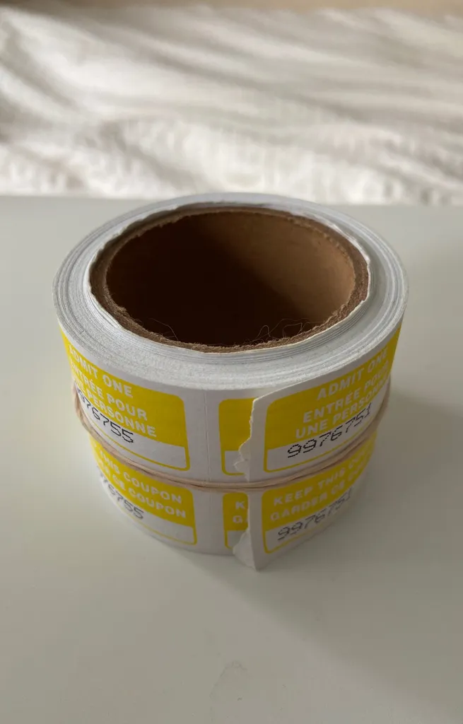 Raffle Ticket photo 1