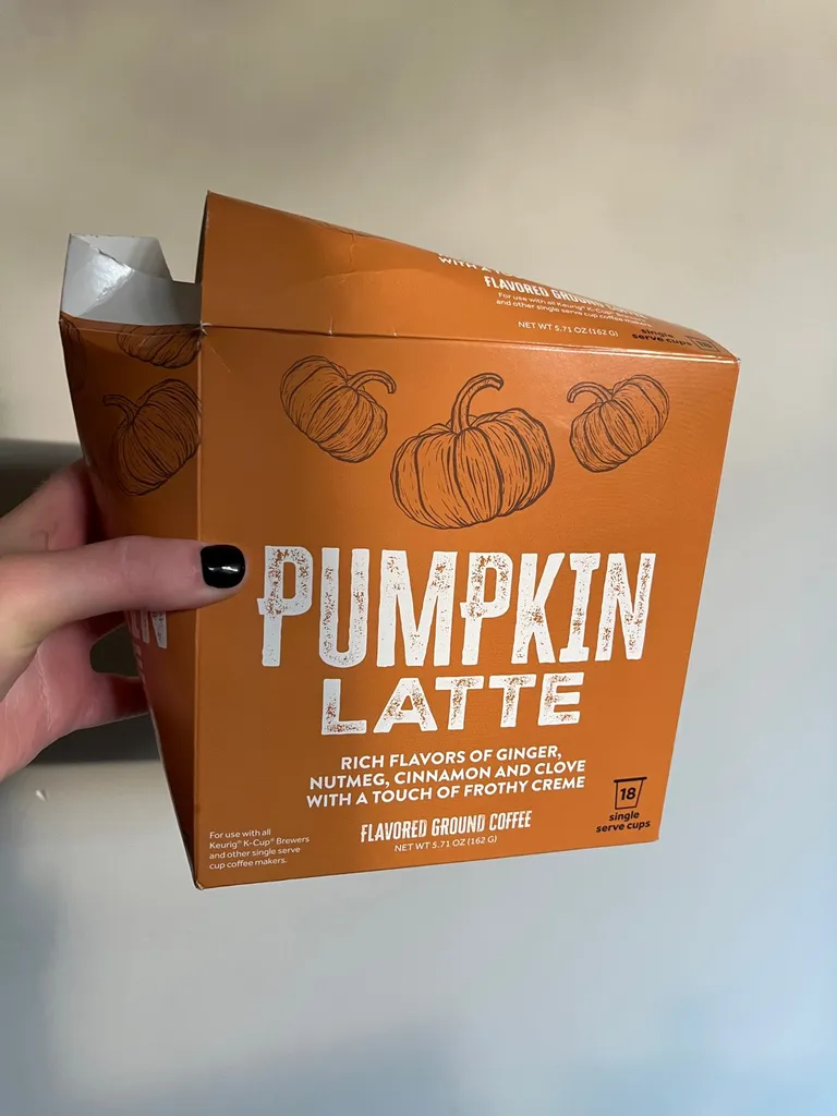 Pumpkin latte keurig cups photo 1