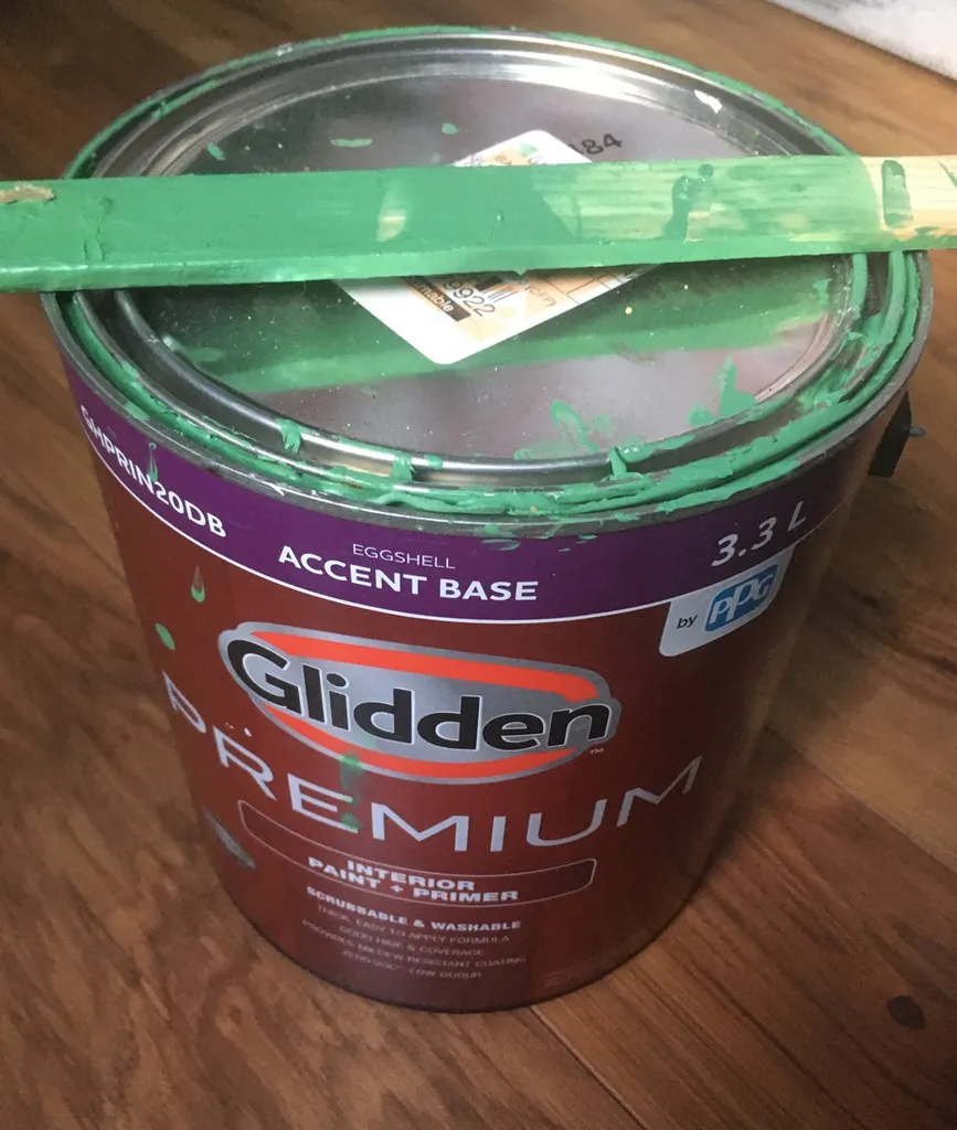 Green Wall Paint photo 1