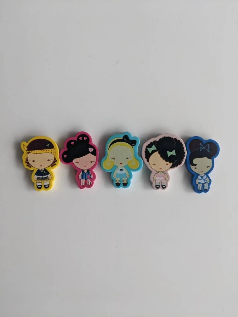 Harajuku Lovers Erasers - Set Of 5 photo 1