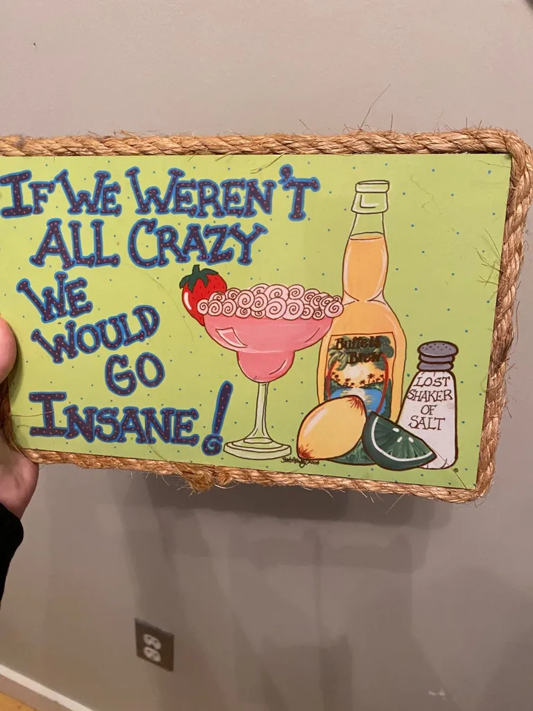 Crazy Margaritaville Sign photo 1