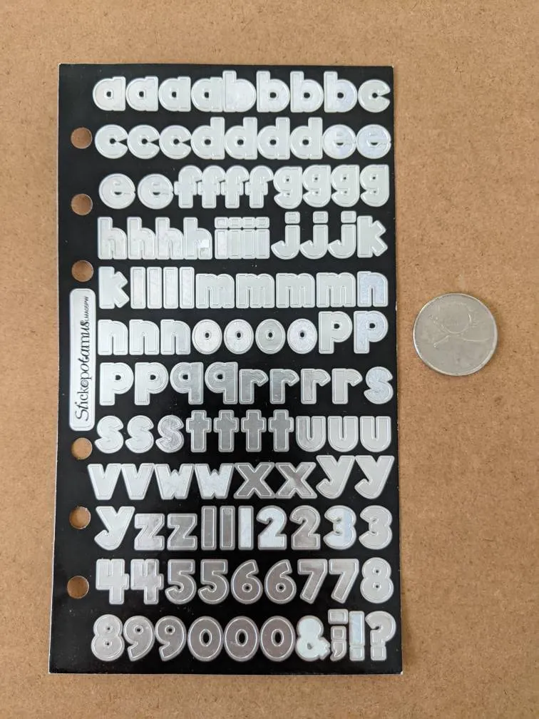 Alphabet Stickers photo 1