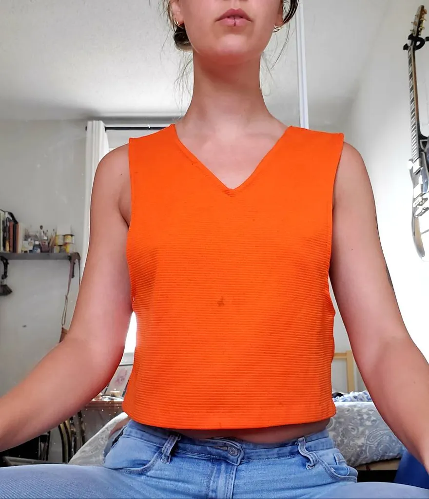 Vibrant Retro Tank photo 1