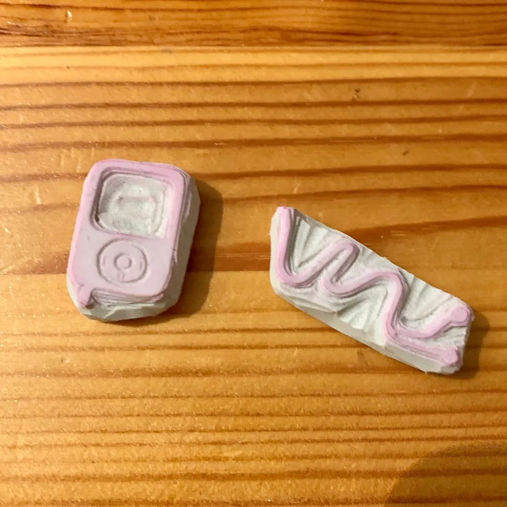 iPod Stamp And Cord Stamp photo 1