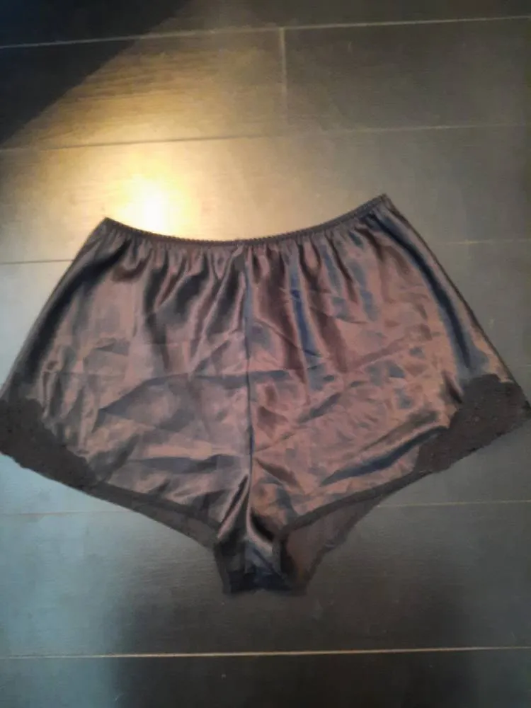 Black Silk Shorts photo 1