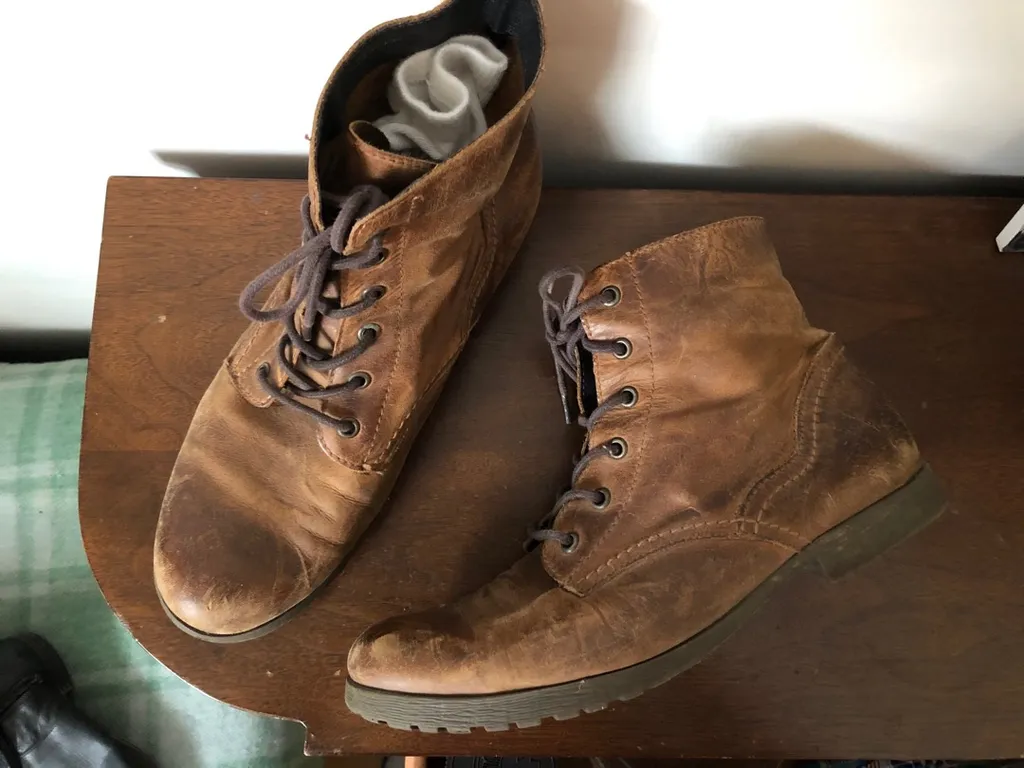 Capezio Leather Lace Up Boots photo 1