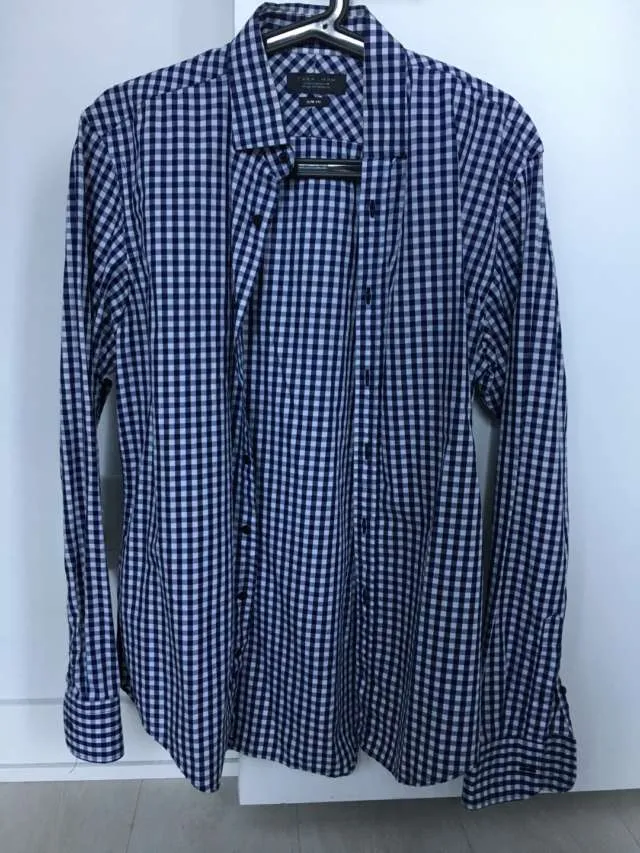 Men's Dress Shirts & Flannels - Size Medium & Small - Zara JC... photo 1