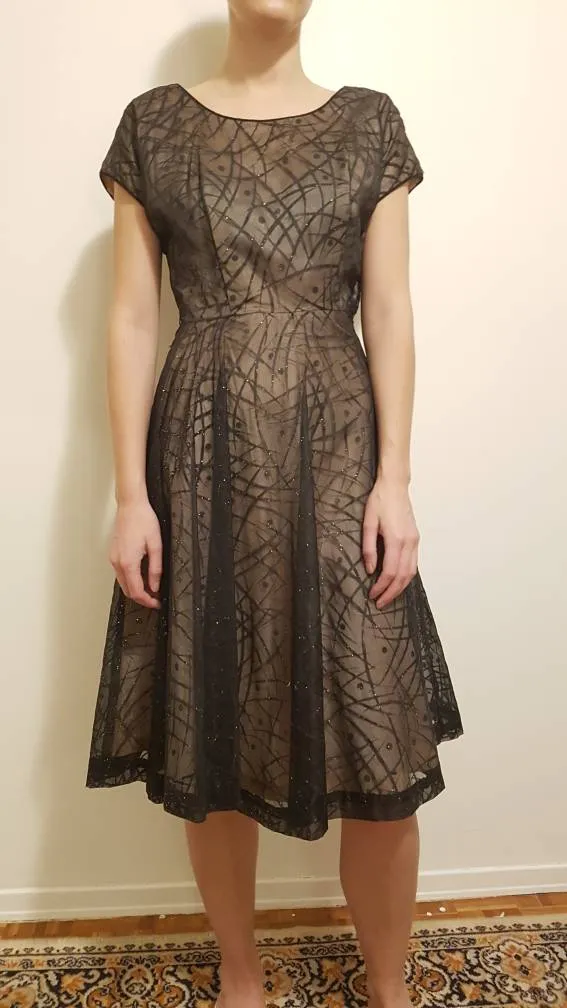 Vintage 2 Layer Sparkle Dress photo 1