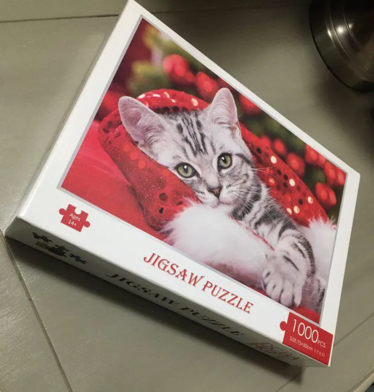 Adorable 1000 Piece Cat Puzzle photo 1