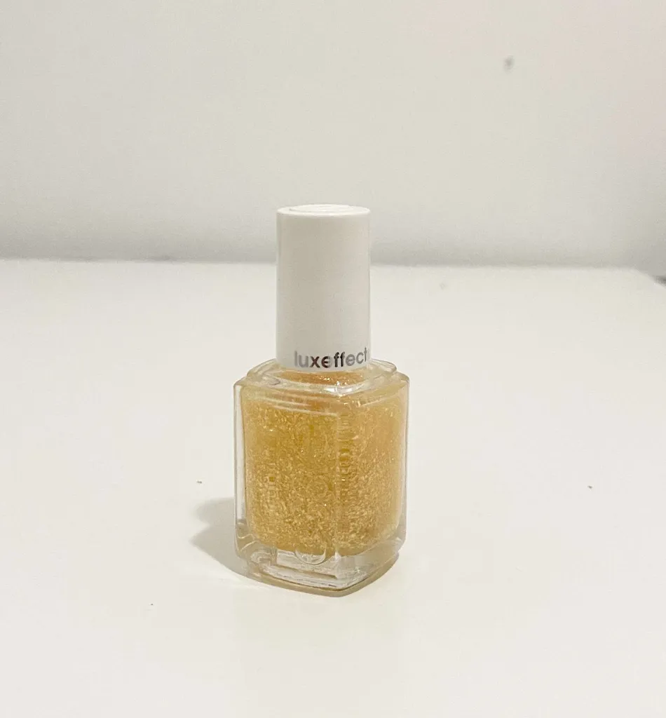 Essie Nail Polish - LuxEffects - Gold Glitter Top Coat photo 1