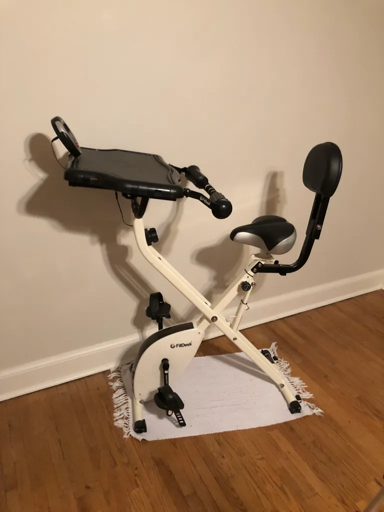 Fit Desk Exercise Bike photo 1