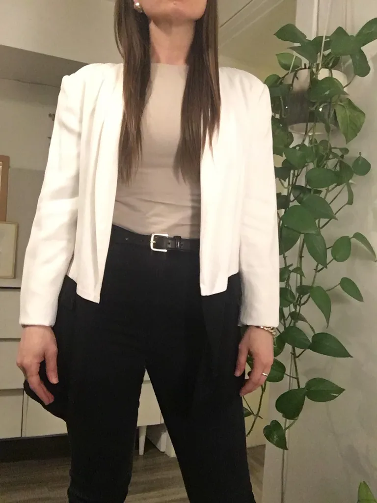 Excellent Condition Ever New Black & White Blazer photo 1