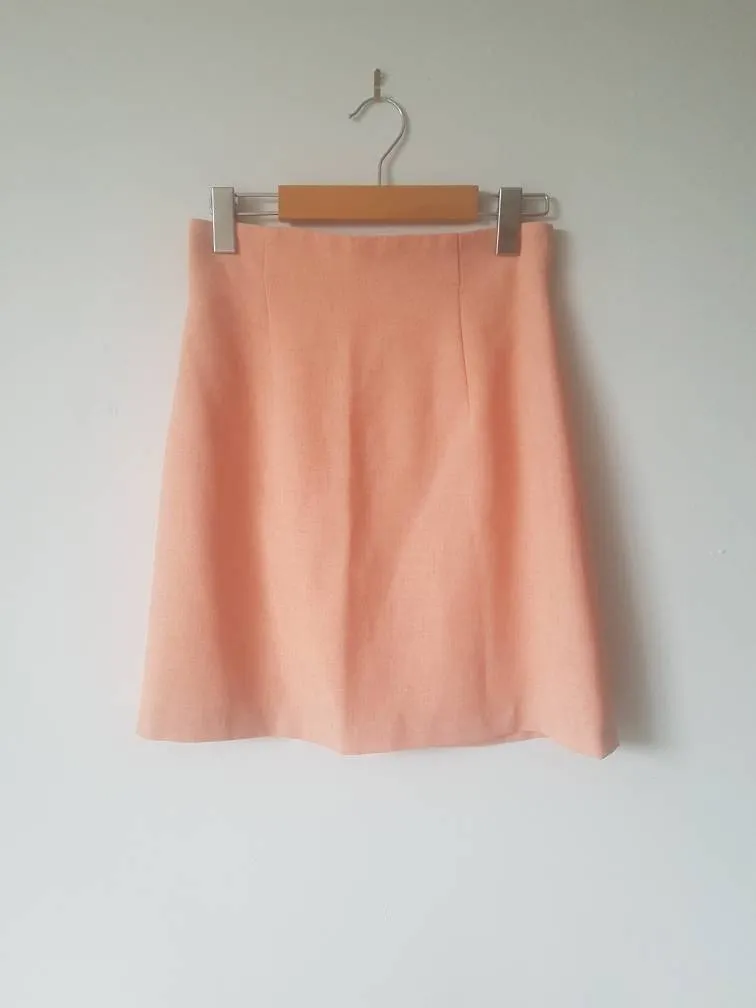Vintage Peach Skirt photo 1
